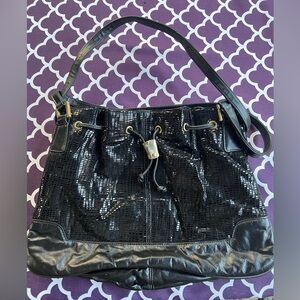 Women’s Black Leather Shoulder bag